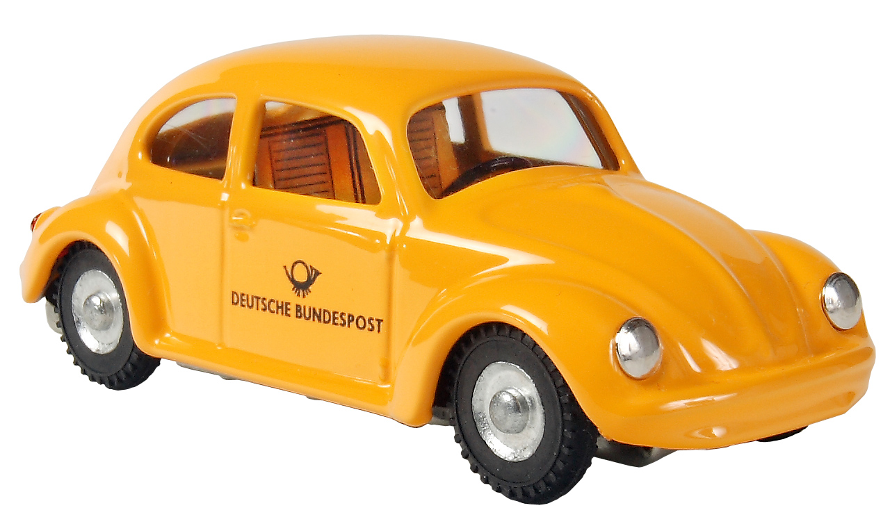 KOVAP VW Bus T2 Kombi orange Blechspielzeug 1:32 Modellauto Modell